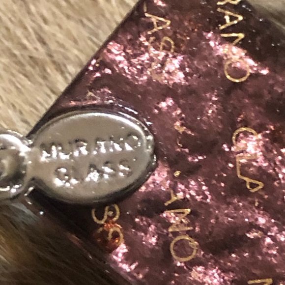 Authentic Murano Glass Necklace & Earrings Set - Picture 3 of 5